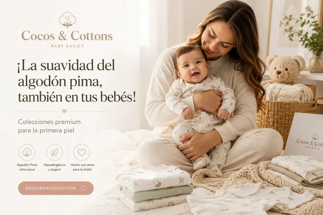 Cocos & Cottons colección bebé